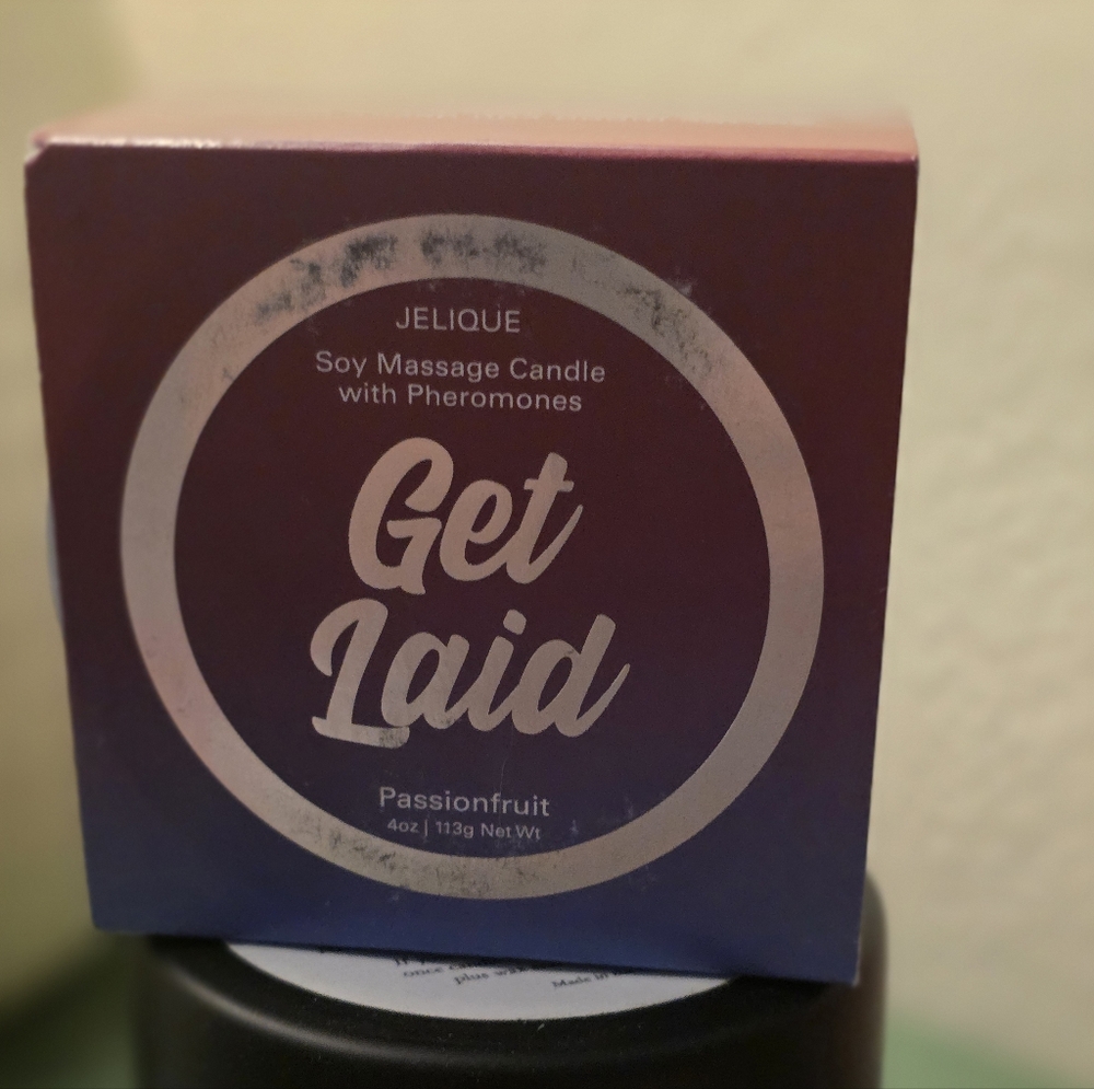 Jelique Soy Massage Candle with Pheromones